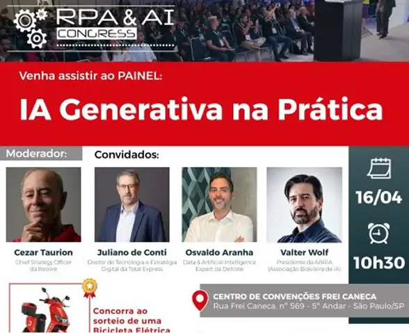 Osvaldo Aranha em evento